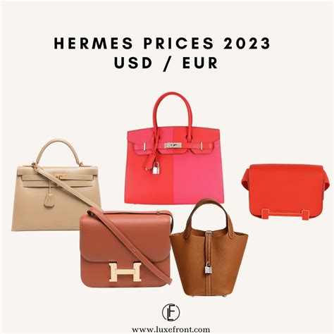 New Hermès Prices 2024 